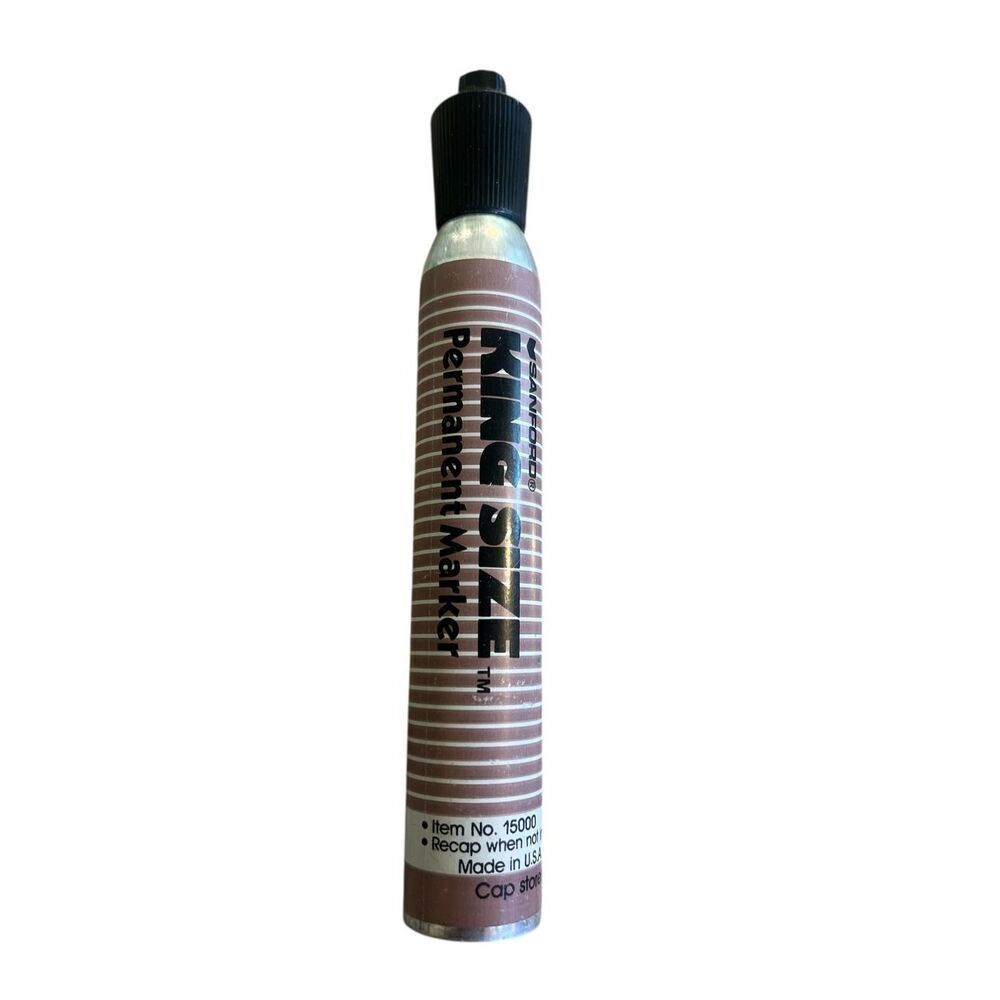 Vintage Sanford King size permanent marker black